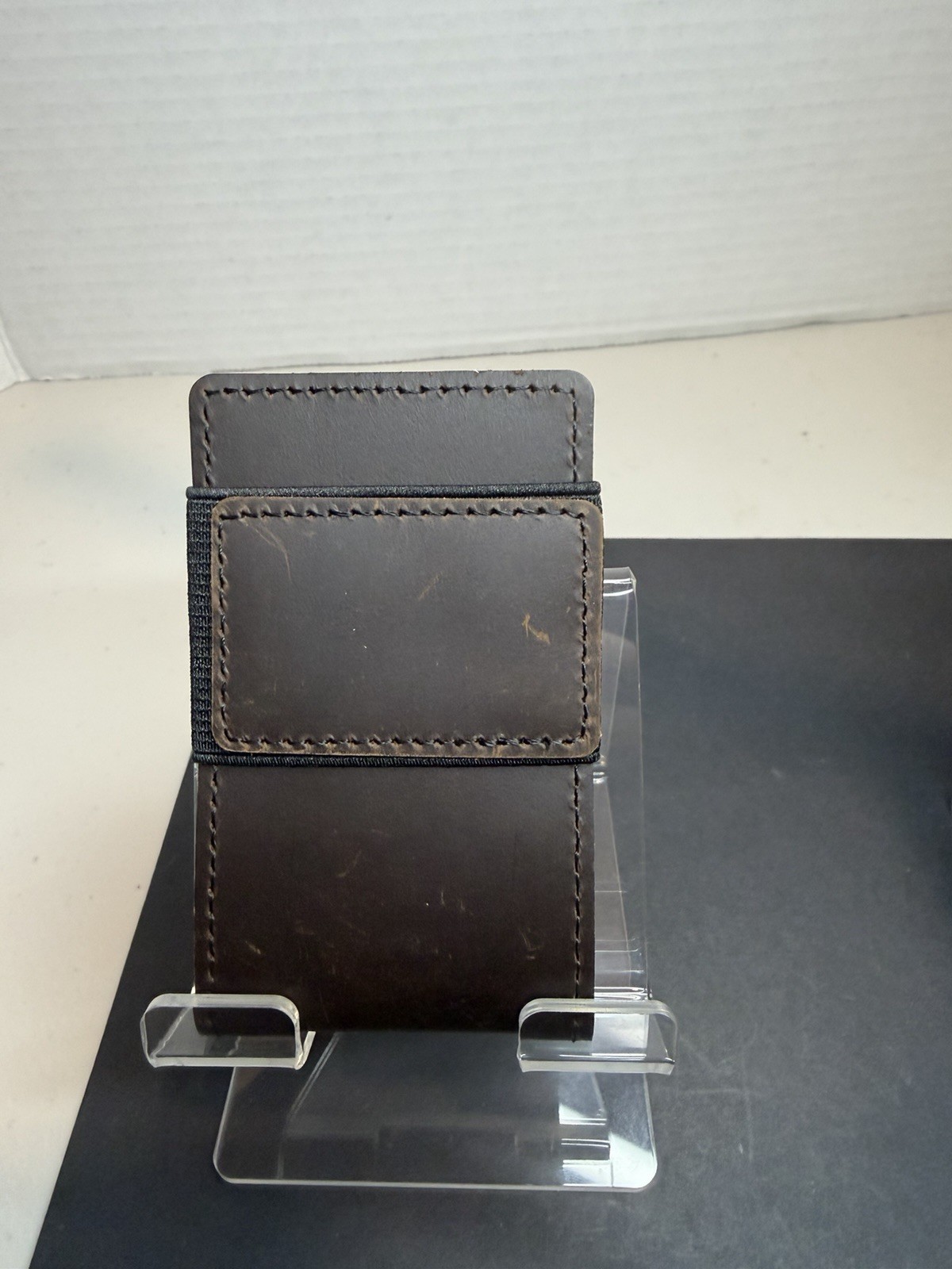 MENS WALLET METAL CARD HOLDER CASH STRAP MINIMALIST PULL TAB WALLET-CUSTOMIZE IT