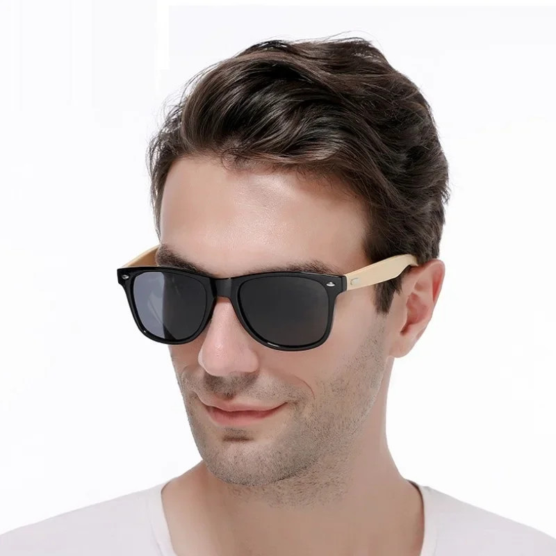 KINGSEVEN Natural Wood Sunglasses Men Polarized Original Wooden Fashion Eyewear