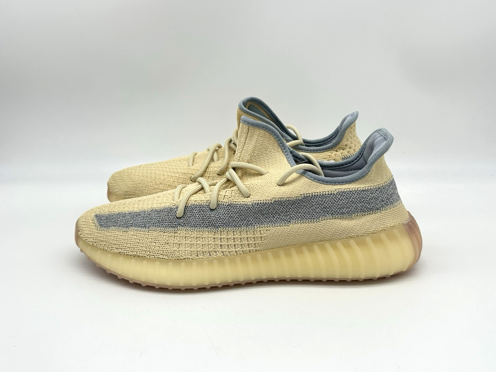 Adidas Yeezy Boost 350 V2 Linen Men’s Size 14 Beige Running Shoes FY5158