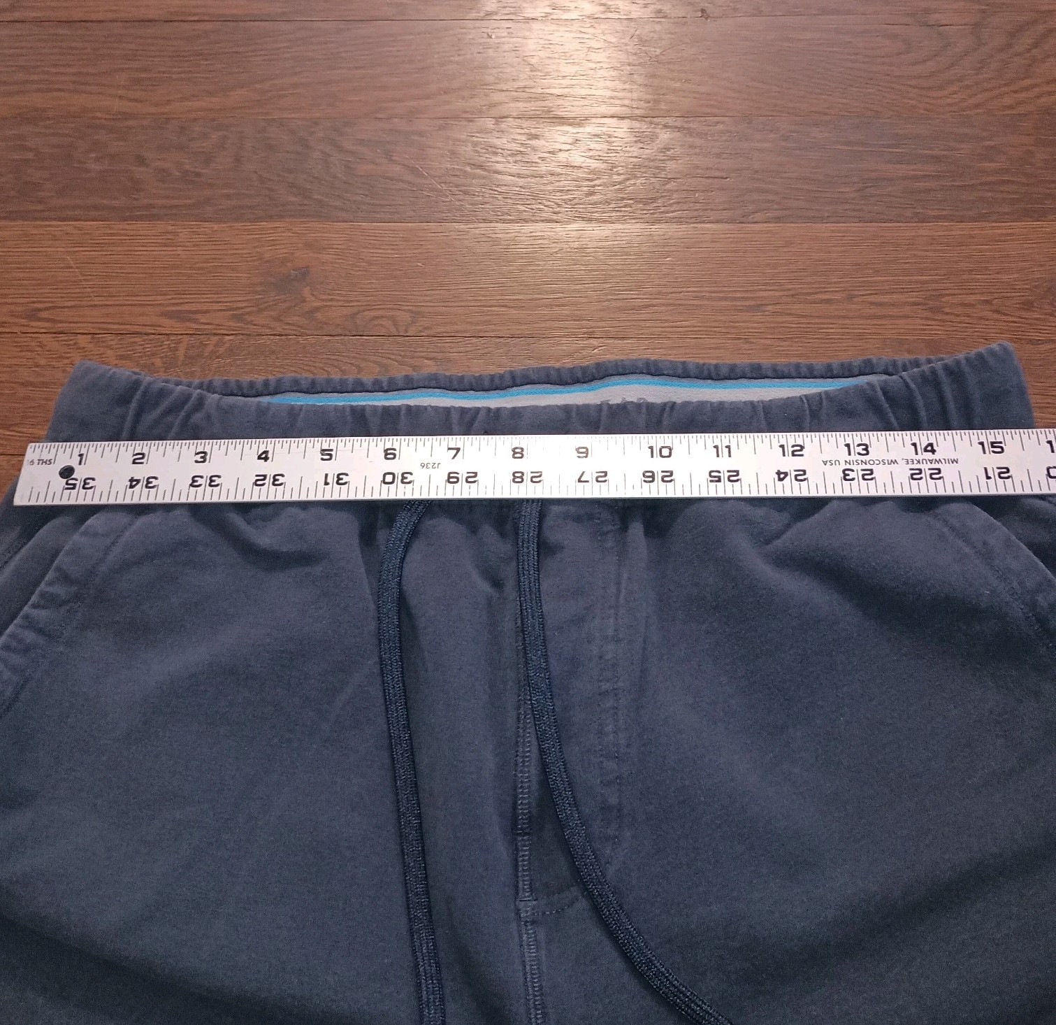 Mack Weldon Pants Mens Large Ace Sweatpants Joggers Blue For Daily Wear Dad Gym