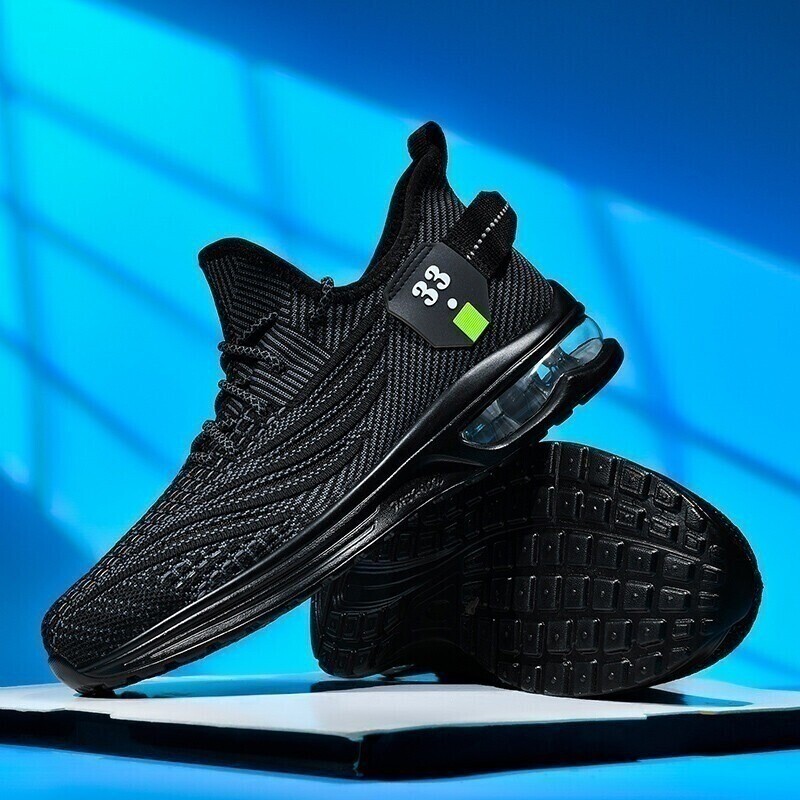 Mens Breathable Non-slip Athletic Shoes Soles Casual Lightweight Soft-Sole Shoes