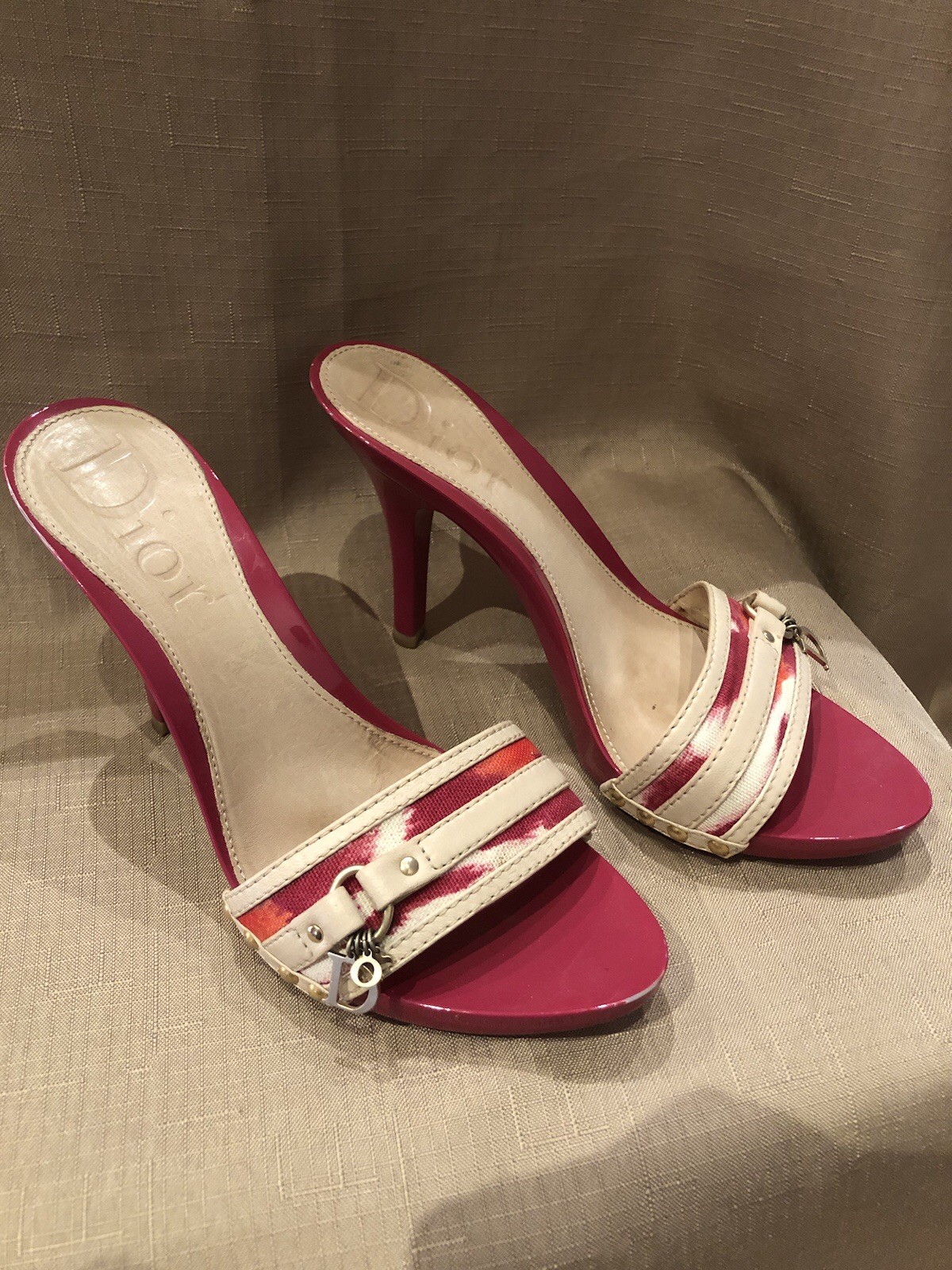 Authentic Vintage Door Heel Shoes Never Worn 3 8/12