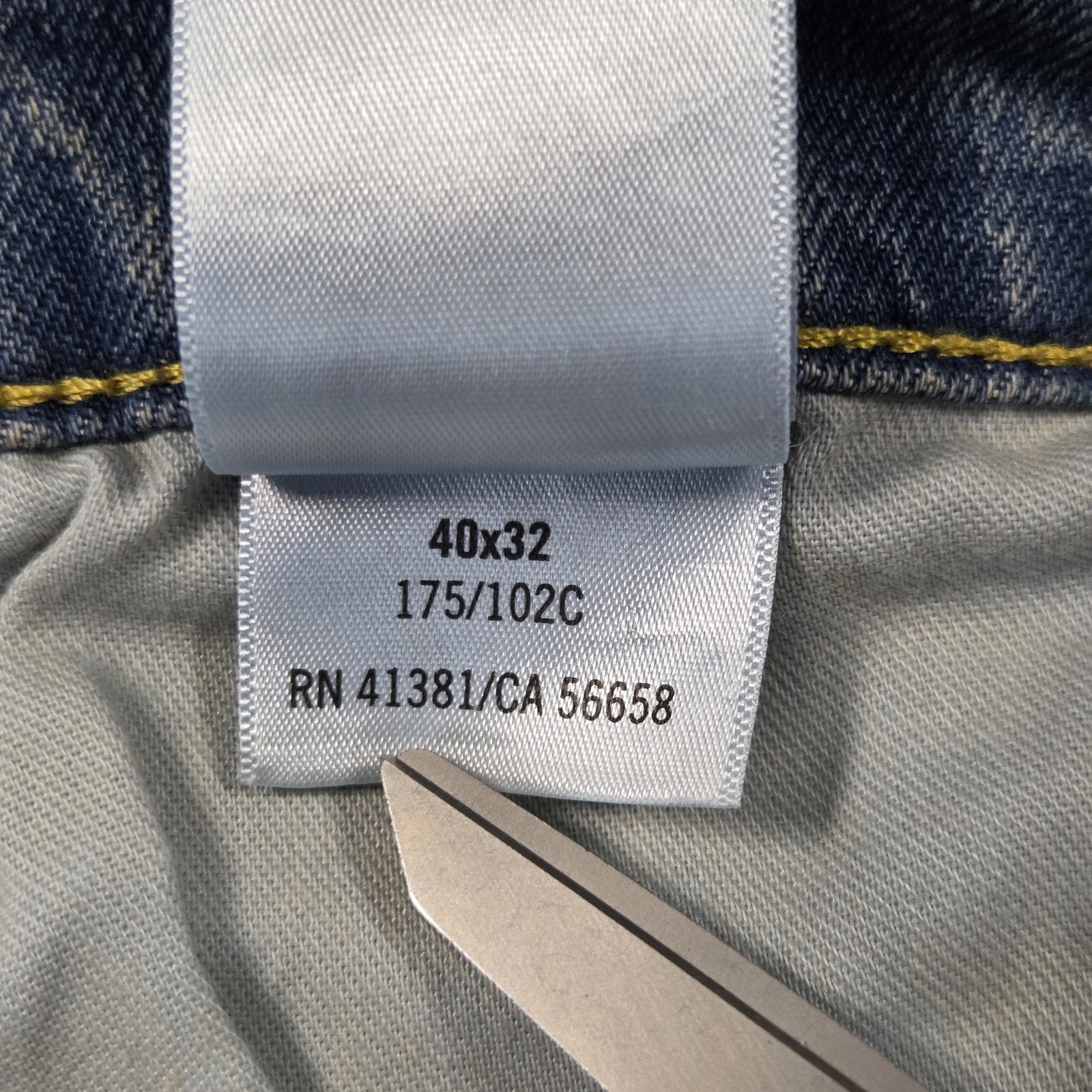 Polo Ralph Lauren Jeans Mens 40×32 The Sullivan Slim Light Blue Stretch Denim