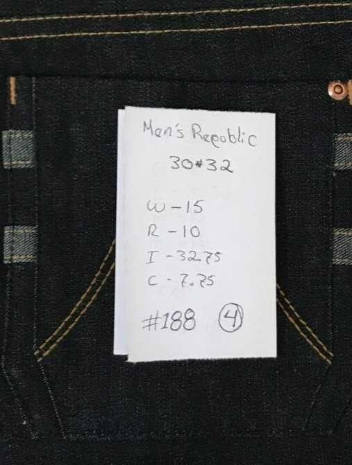 Men’s Republic Blue Slim Jeans Size 30×32