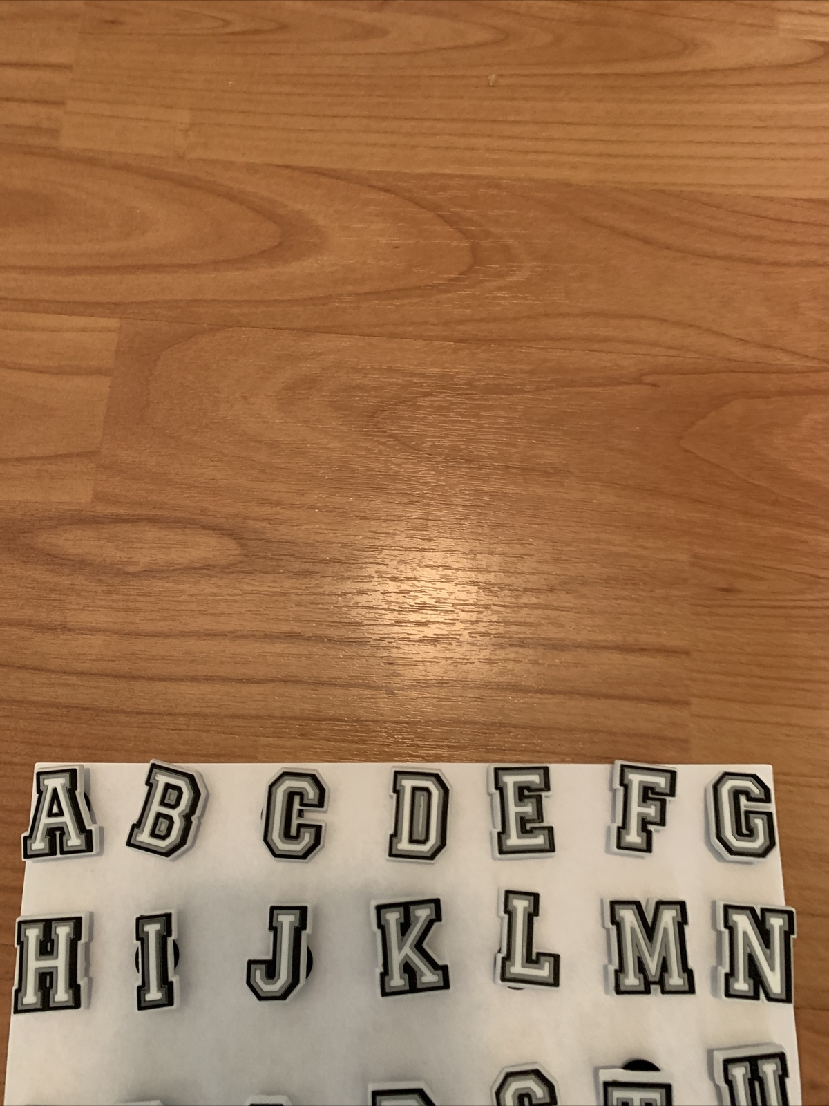 ALPHABET, LETTERS, NUMBERS Shoe Charms fits CROCS – You Pick