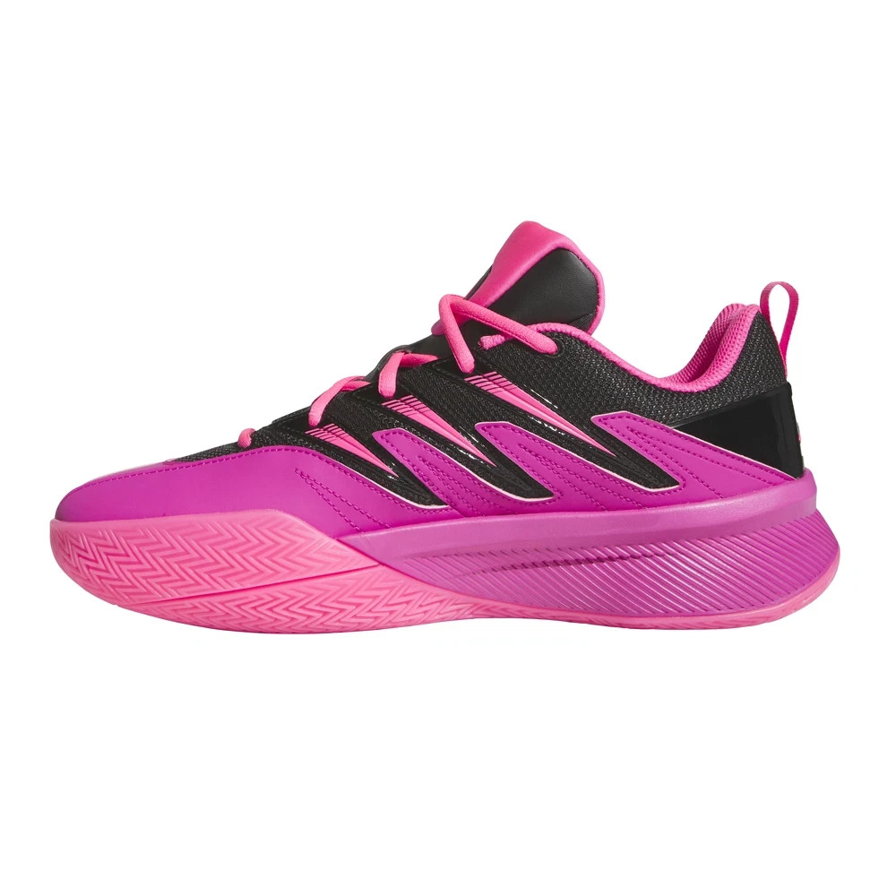 Adidas US 11 Men’s Pink Black Lifestyle Basketball Dame Certified 3 JI1545 New