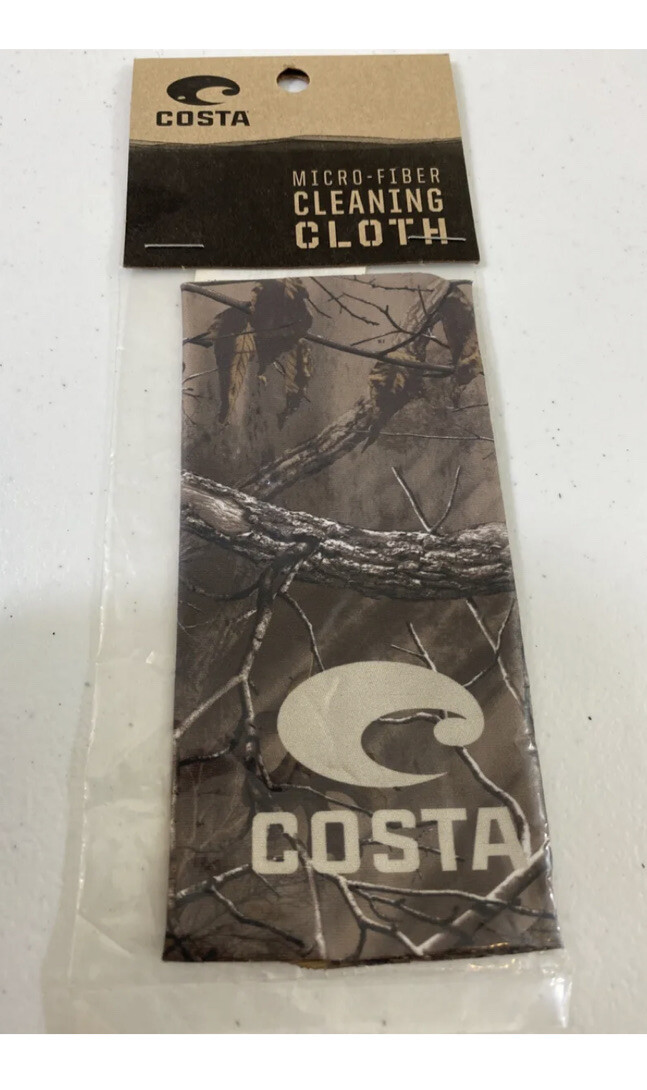 Costa Del Mar ~Microfiber Cleaning Cloth For Sunglasses ~RealTree Xtra