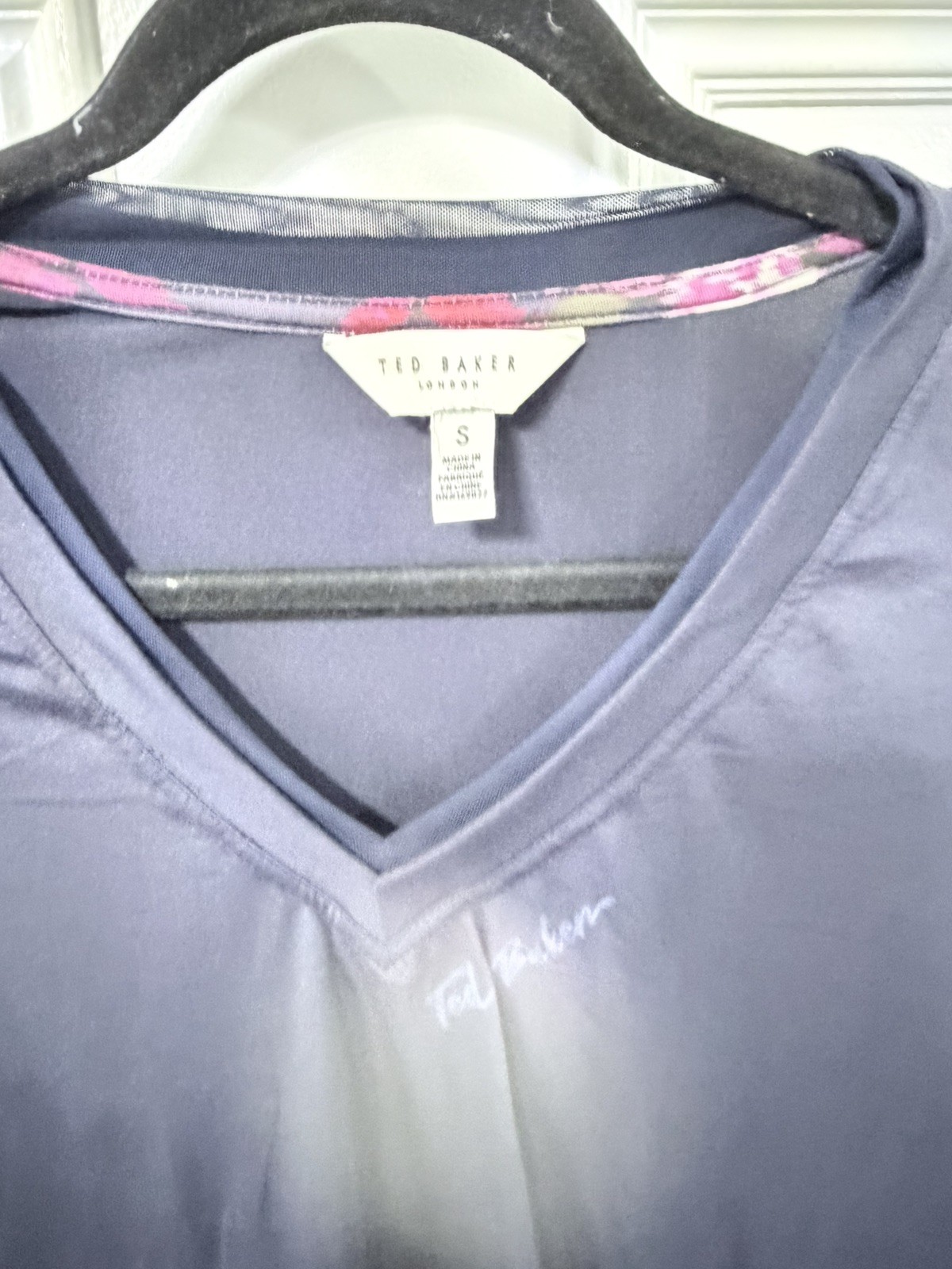 Ted Bakers Long Sleeve T Shirt Size S new with tags