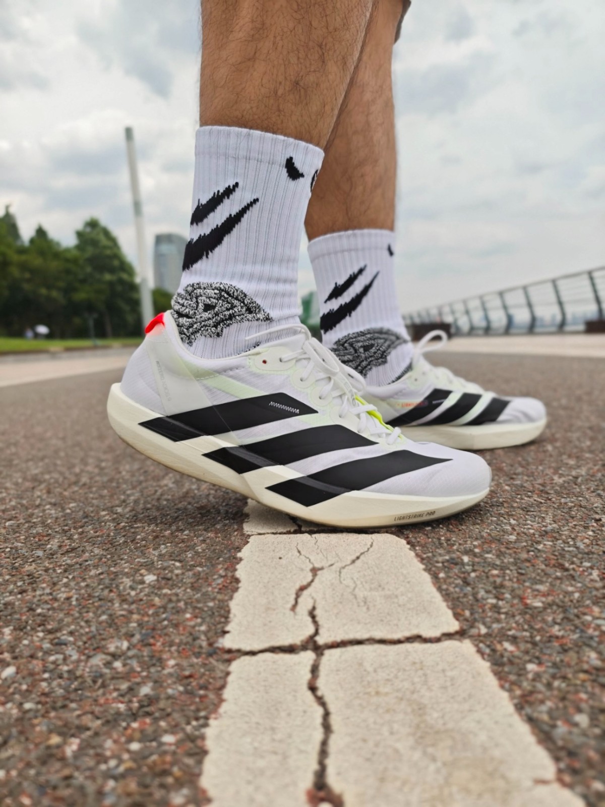 Adidas Adizero Adios 9 Running Cloud White Core Black IF9419