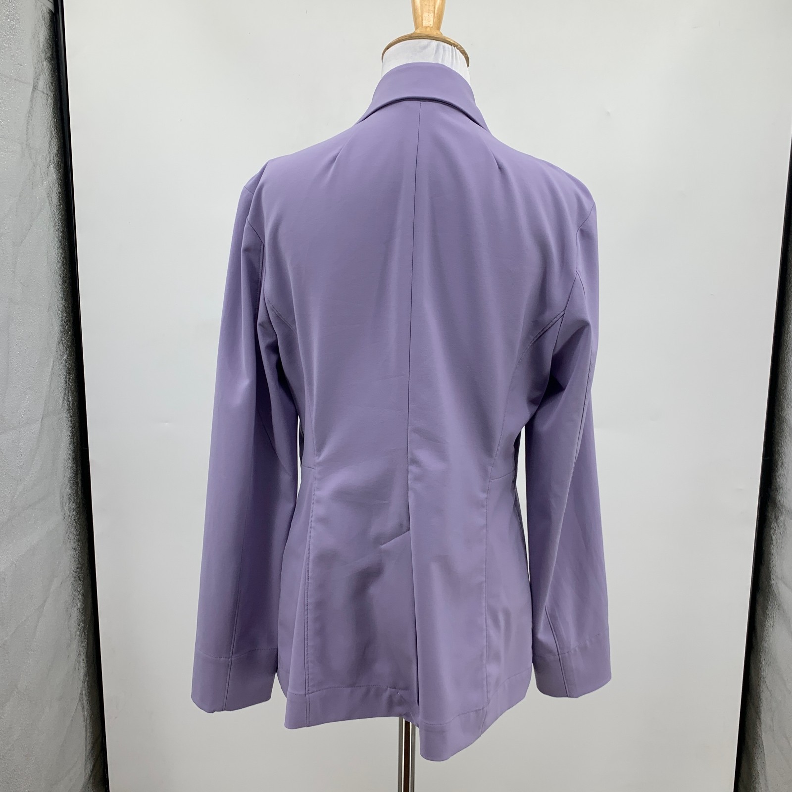 M.M.Lafleur Blazer Womens 10 Orchid Moreland Travel Machine Wash Pockets Jacket