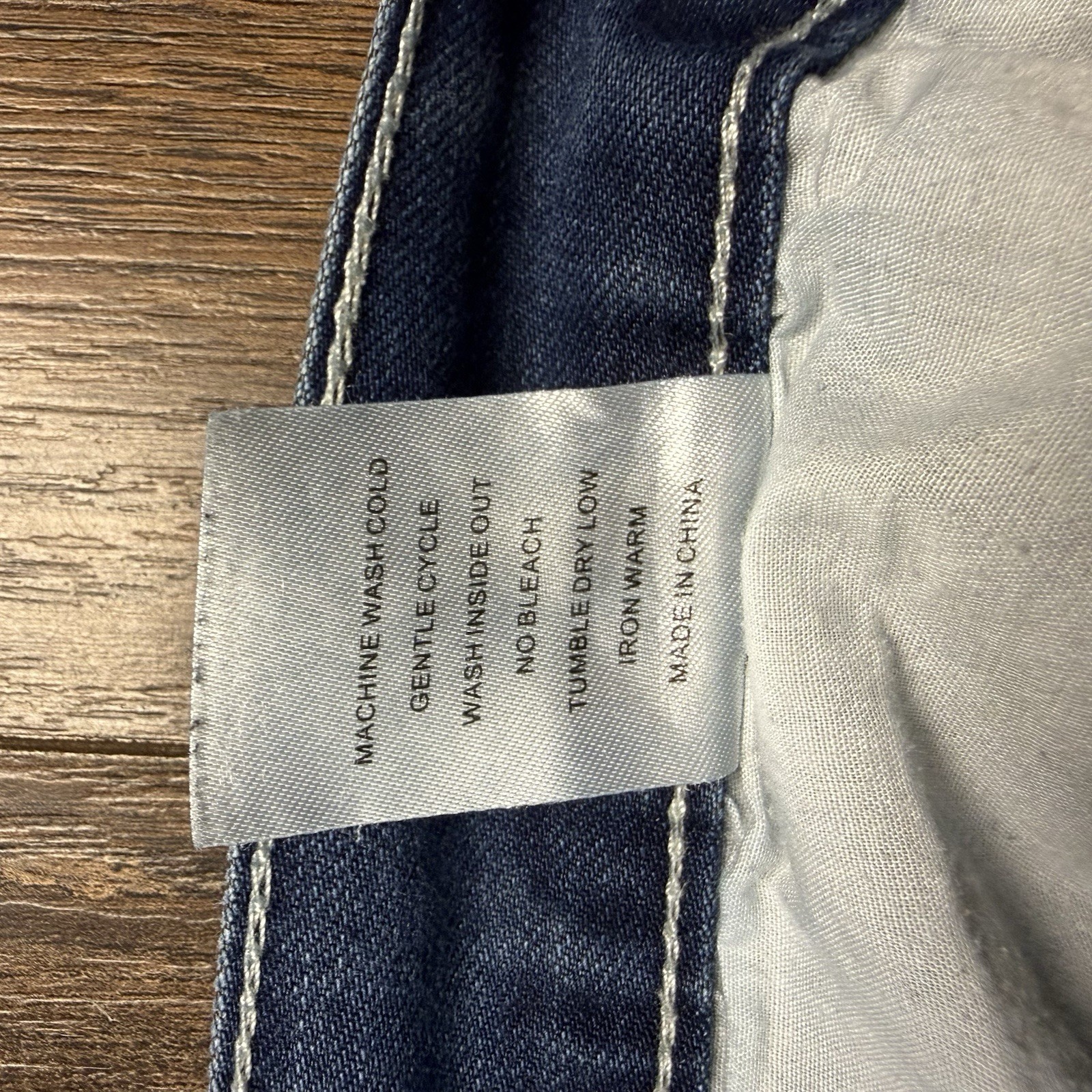 Flypaper Designer Mens Blue Jeans 32X34 Relaxed Fit Straight Leg Medium Wash
