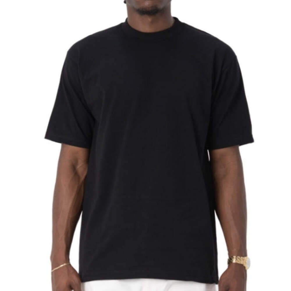 Pro Club Men’s Heavyweight Cotton Short Sleeve Crew Neck T-Shirt