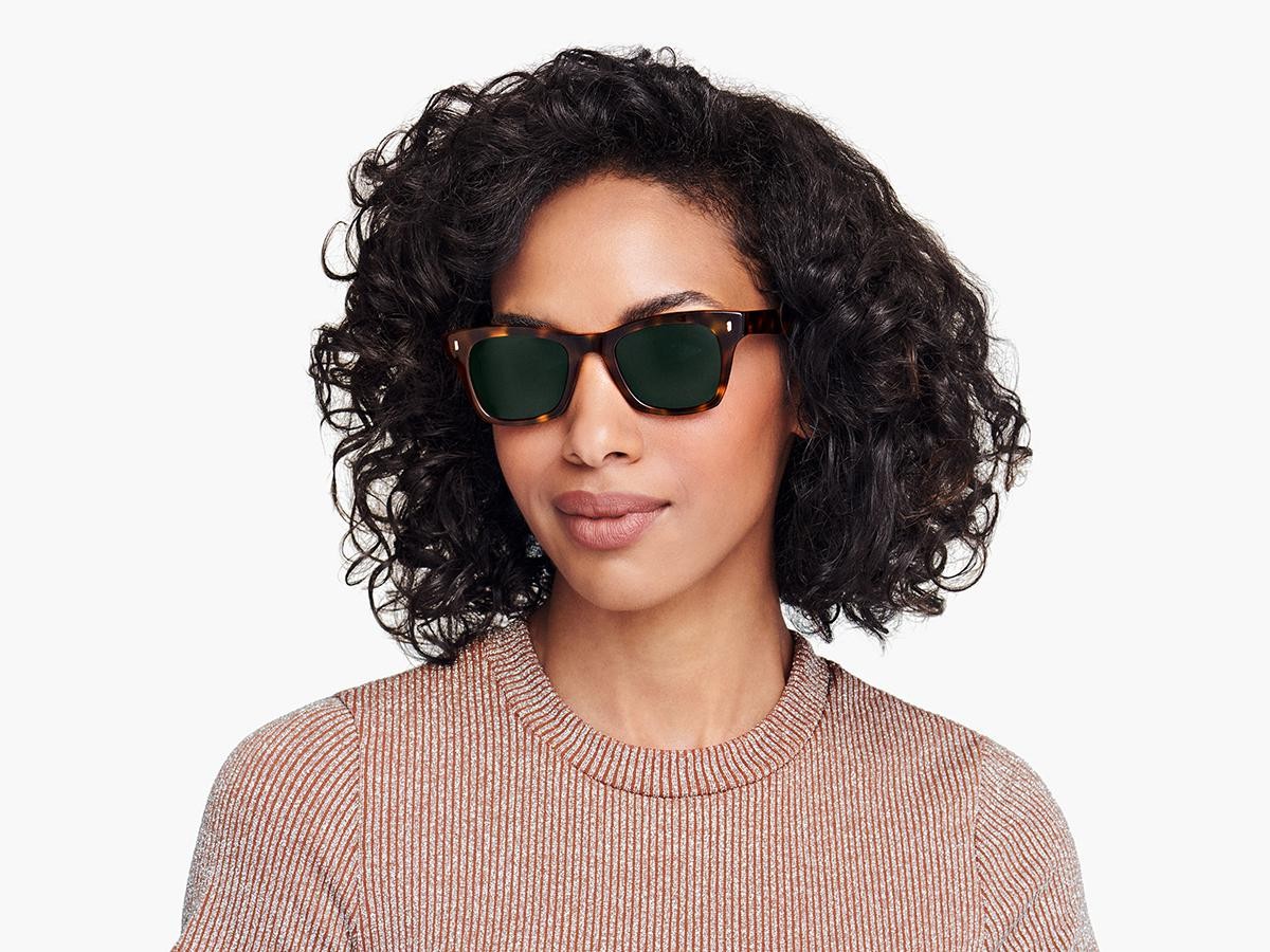 Warby Parker HARRIS Sunglasses OAK BARREL Medium
