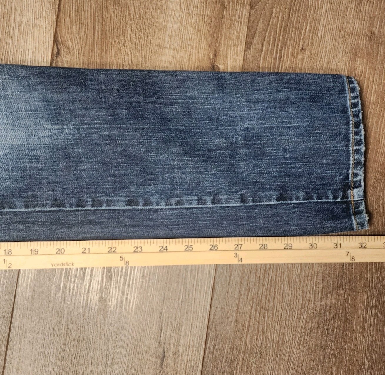 Diesel 1993 D-VYL Denim Blue 30W 32L Slim Jeans Distressed Buttonfly Stretch