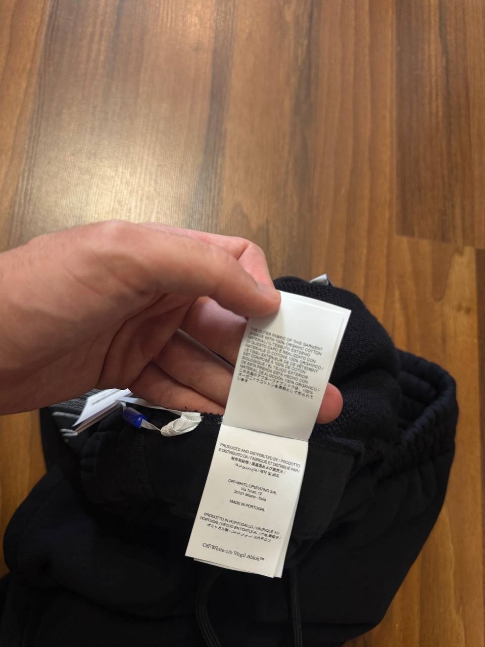 Off White Black Sweatshorts