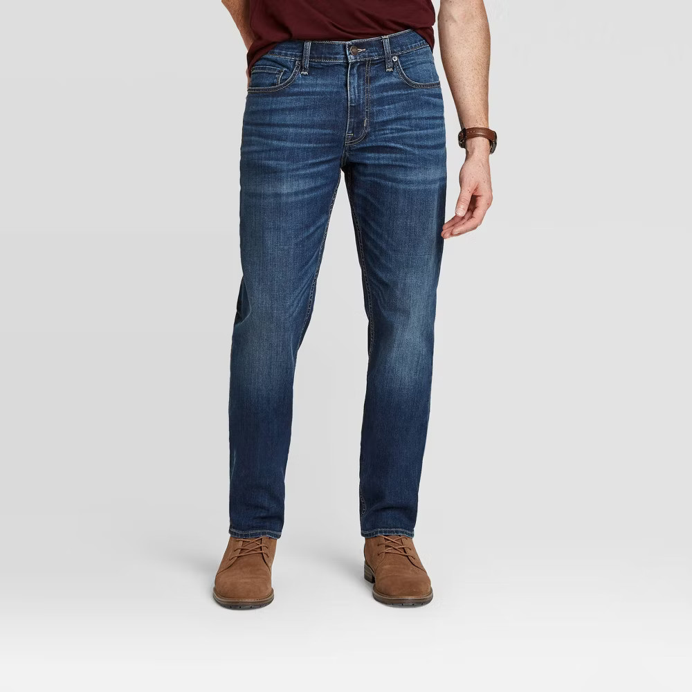 Men Athletic Fit Jeans – Goodfellow & Co Dark Wash 30×30