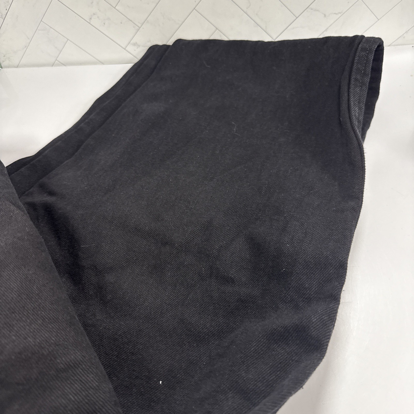 Rustler by Wrangler Classic Relaxed Fit Straight Leg Jean Mens Black 42×34 NWT