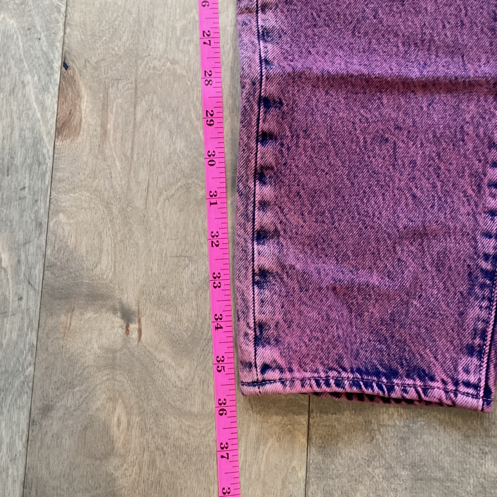 Levi’s Men’s 512 32×30 purple acid wash. *Read Description*