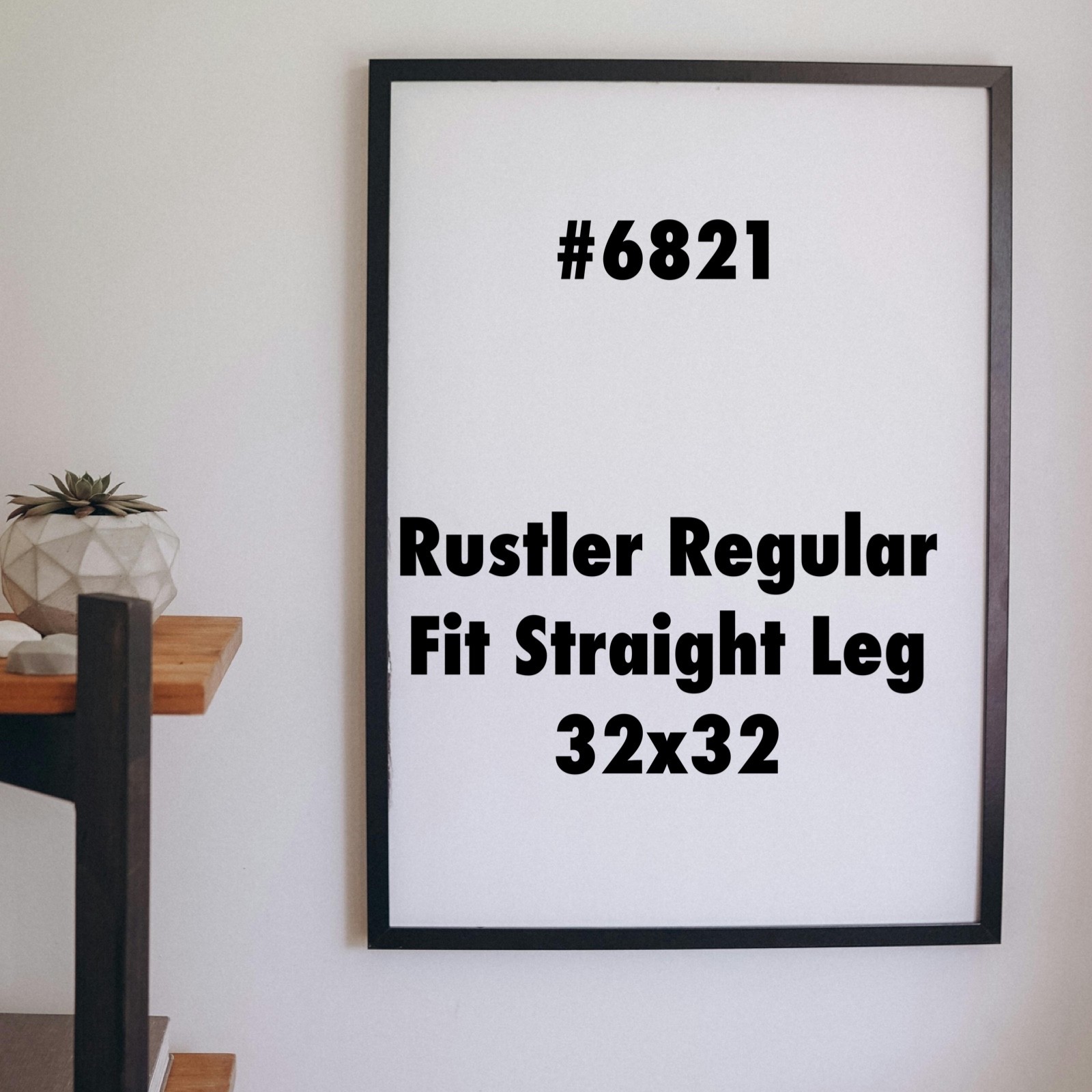 Rustler By Wrangler Heavyweight Denim Size 32X32Reg Fit,Straight Leg 100% Cotton
