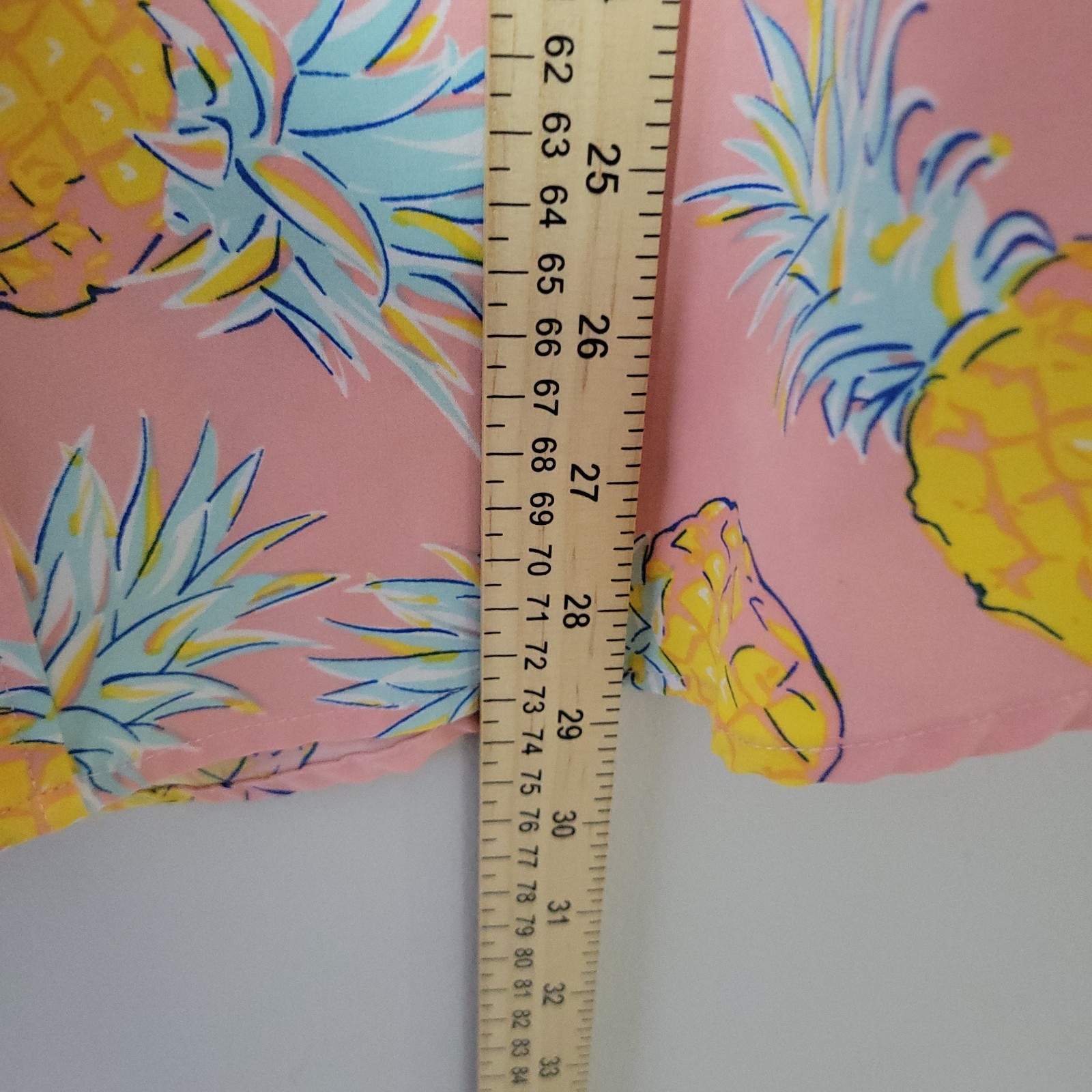 ​Simply Southern Life of the Party Shirt Mens M Pink Pineapple Beach