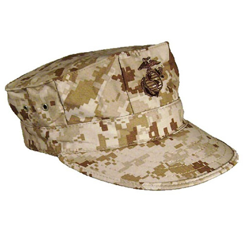 USMC 8-Point Desert Cover – Marine Corps Digital Desert Utility Hat- Made in USA