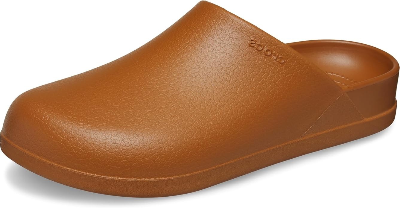 Crocs Dylan Mules Unisex Clogs, Cognac