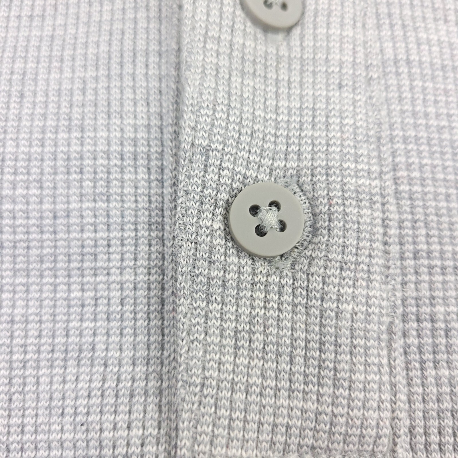 The North Face Terrain Waffle Henley in Meld Gray Heather Mens Size Large