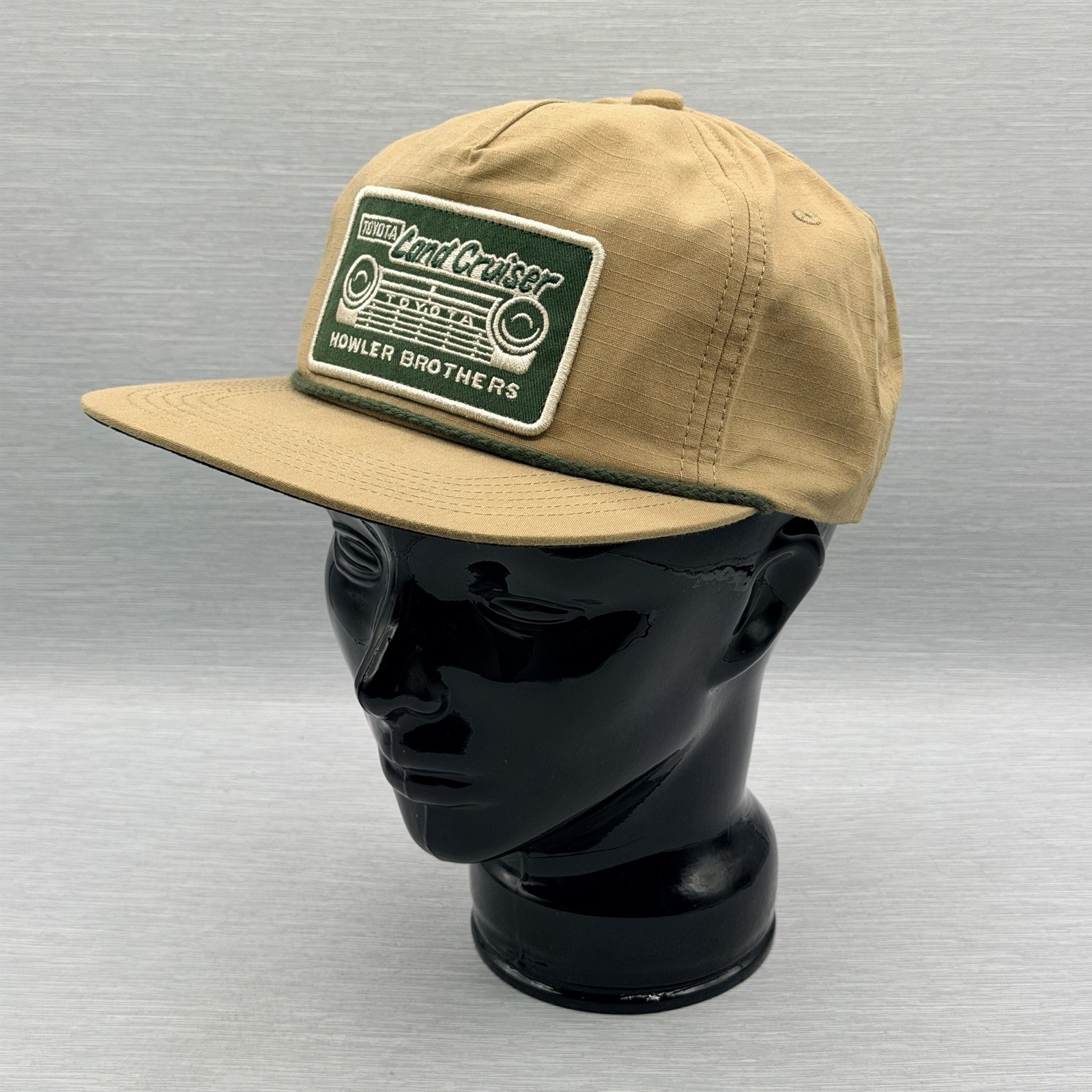 Howler Brothers Land Cruiser Cap Tan Baseball Snapback Camping Outdoor Hat