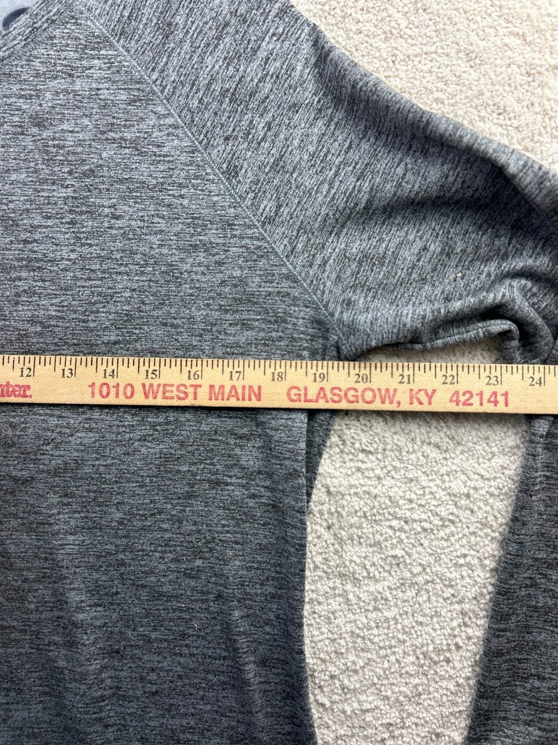 Cuddl Duds Women’s Gray L/G ClimateRight Polyester Spandex Top
