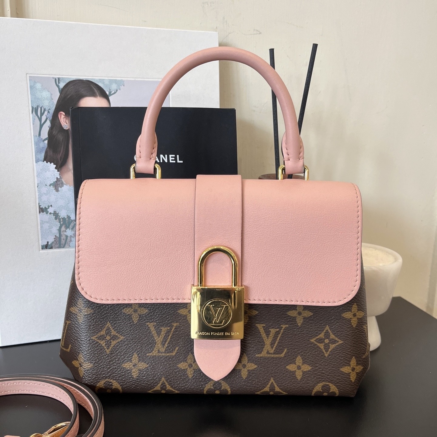 Louis Vuitton Pre-Owned Authentic Satchel Pink Free Tracked Shipping