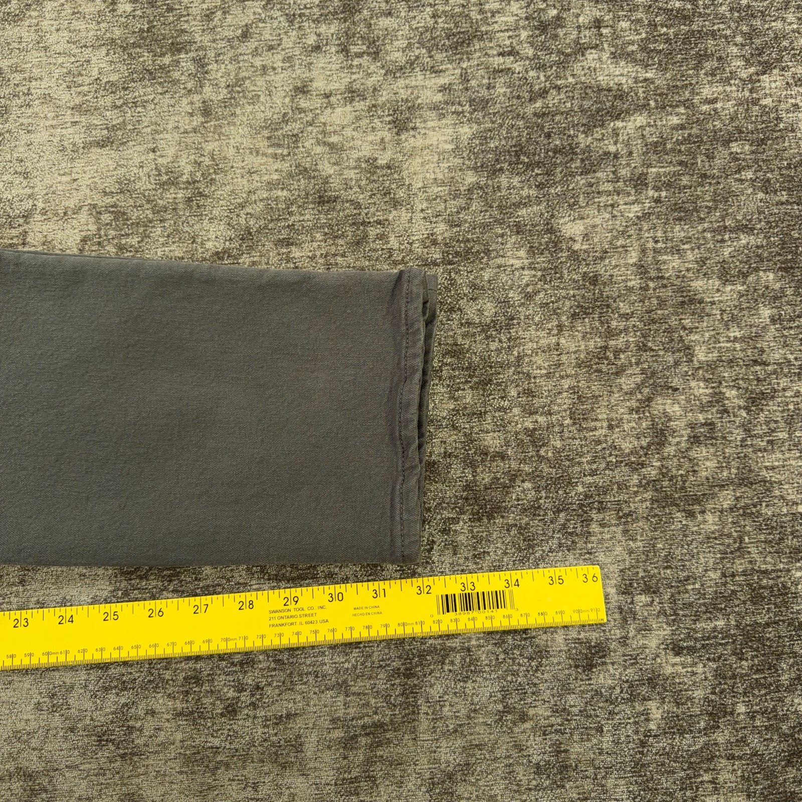 Polo Ralph Lauren Jeans Men Actual 34×32 Gray Denim The Sullivan Slim Fit Tag:33