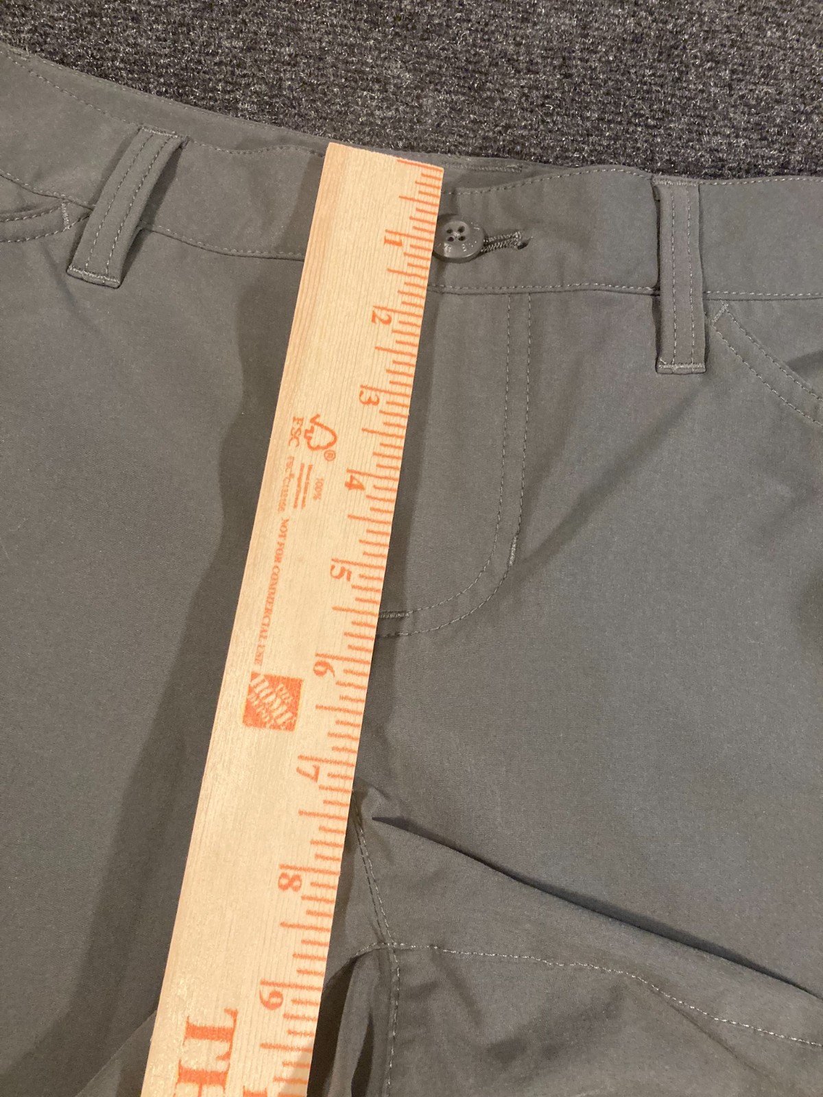 Eddie Bauer Cargo Shorts Women’s Size 4 Gray 6″ Inseam Lightweight Outdoors
