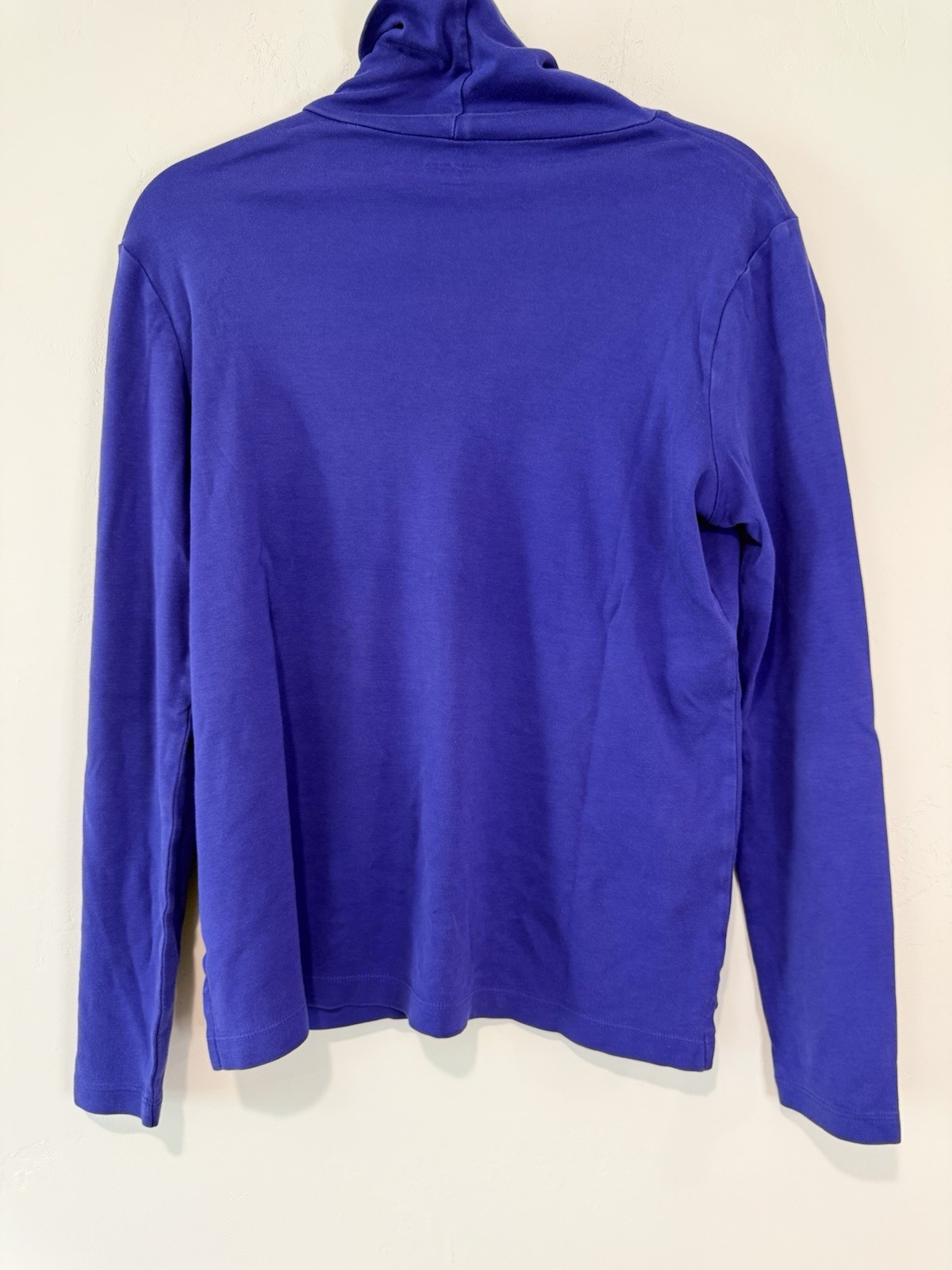 Lands End Casual Turtleneck Fall/Summer Hiking Camping Gorpcore Warm Top Women M