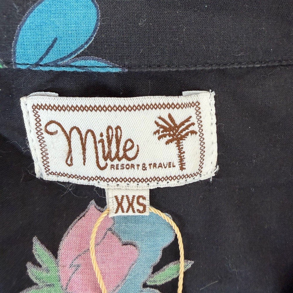 🤩 NWT – Mille Floral Button-Down Blouse – Size XXS