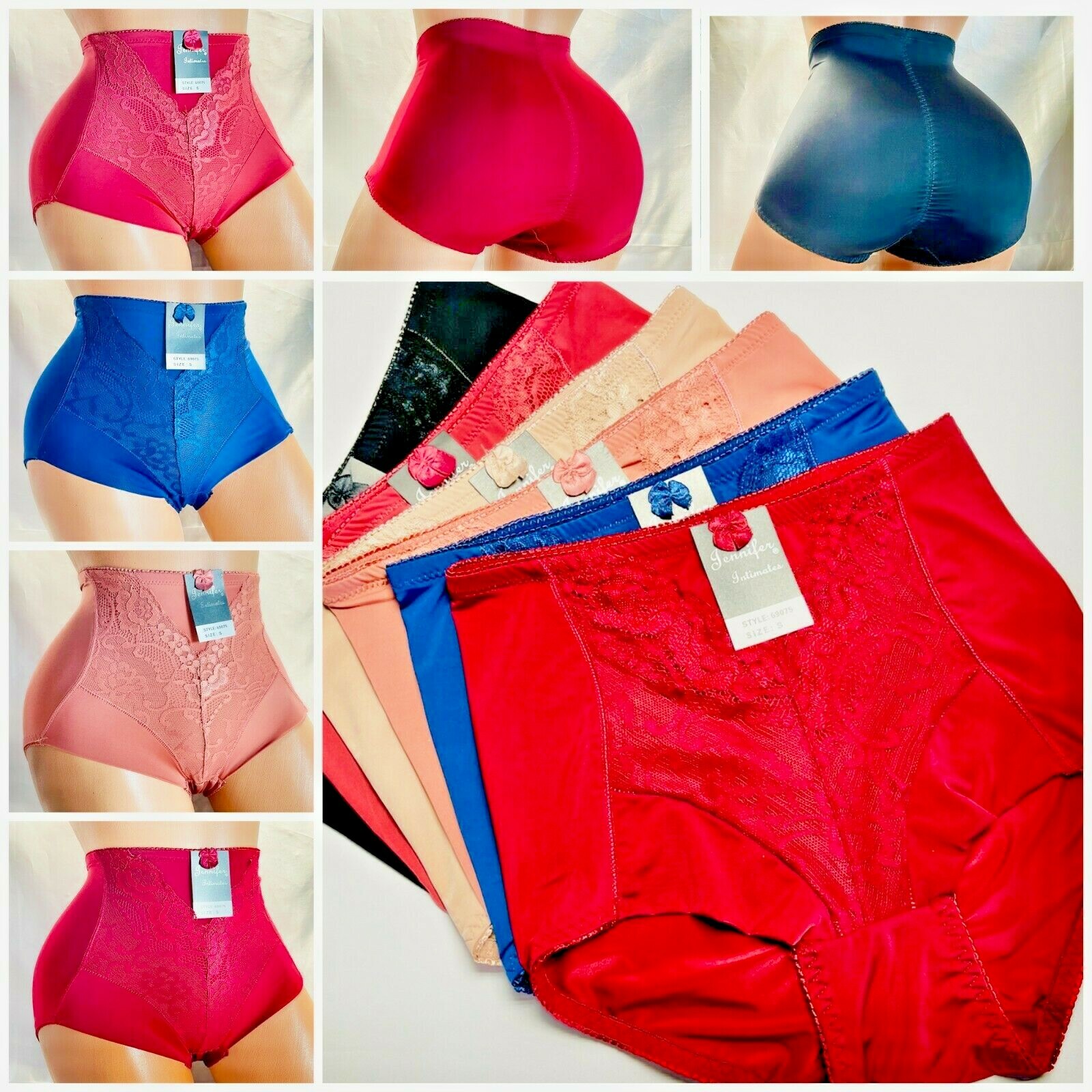 High Waisted Briefs 3-6 Tummy Control Girdles Bikini Shaper Panties Gift 75 S-XL