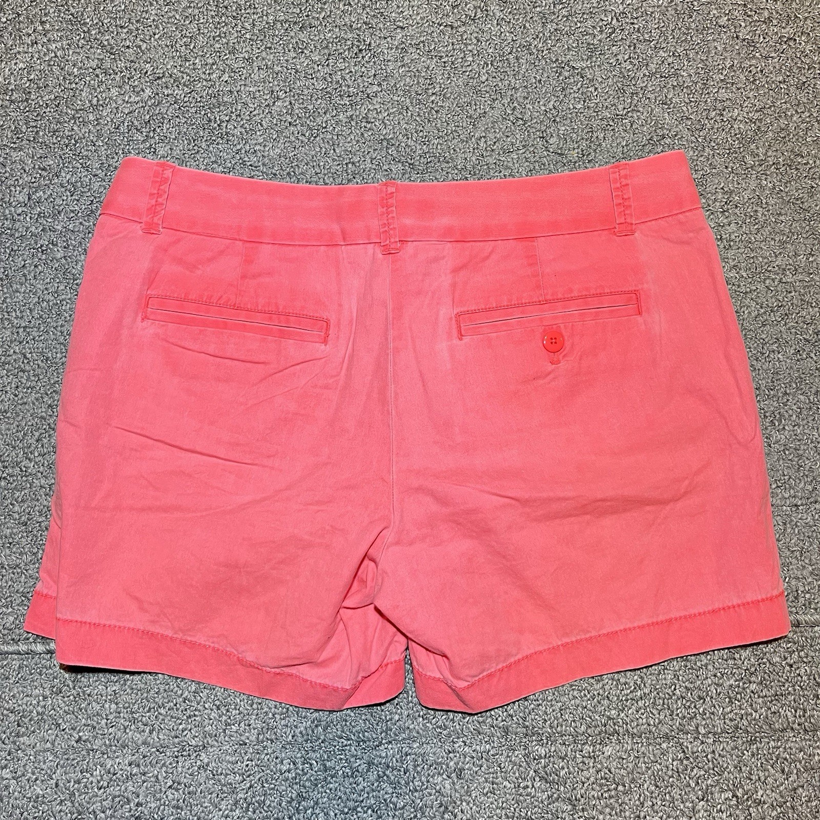 J Crew Broken In Shorts Womens Size 6 Pink Cotton Summer 5” Inseam