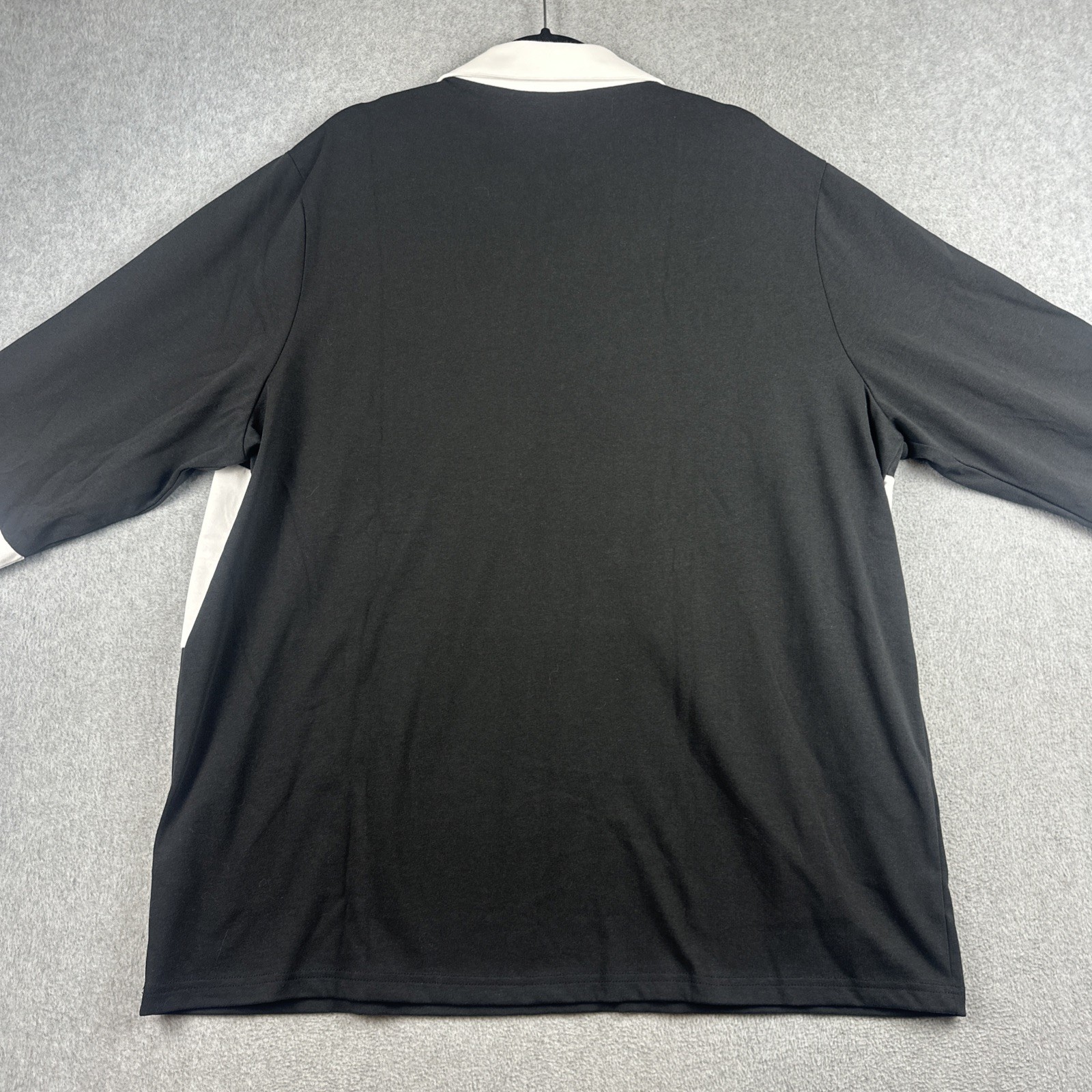 Puma Formula 1 Shirt Mens 2XL Black White Rugby Long Sleeve Stretch Racing NWT