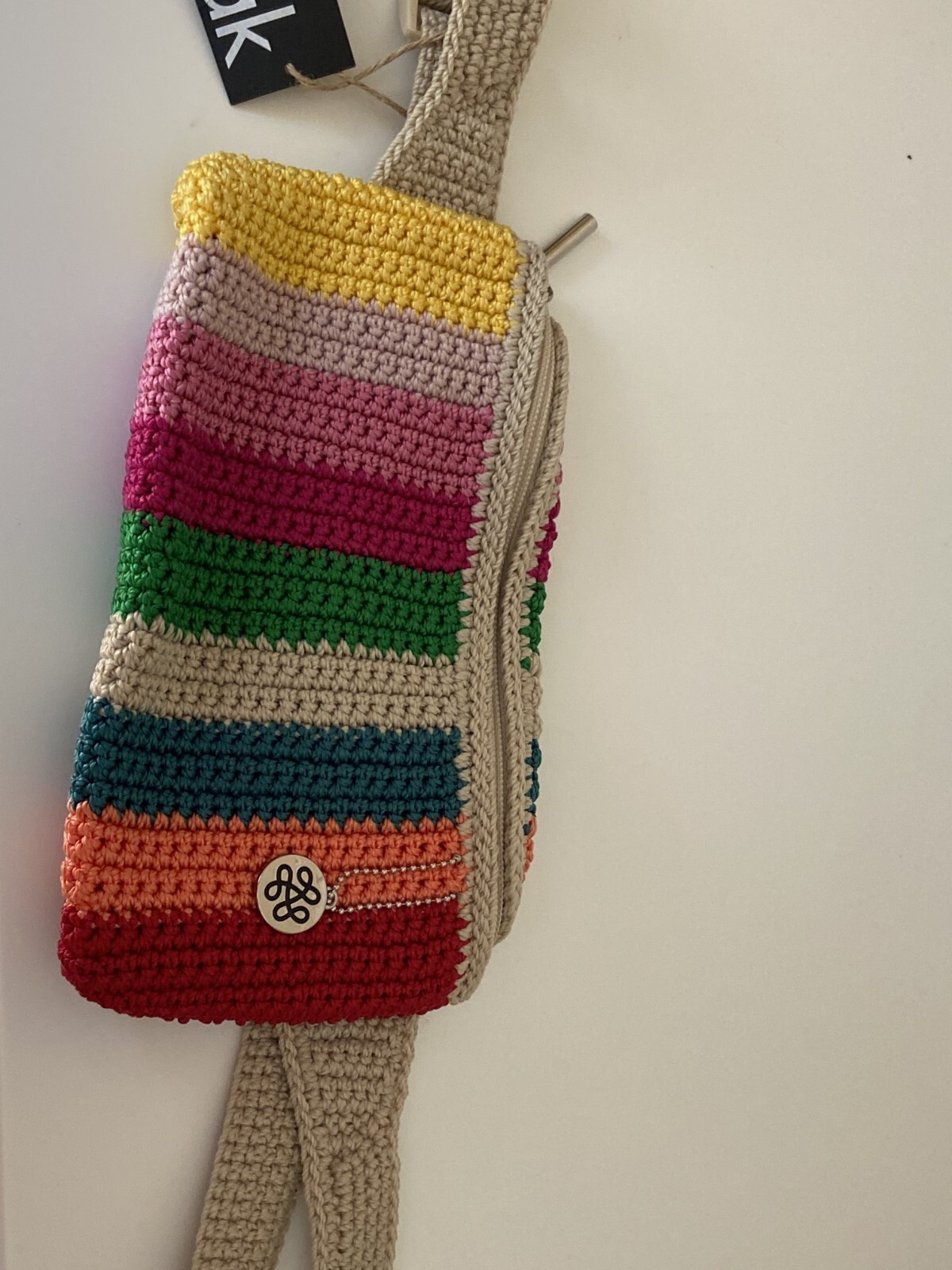 The Sak Caraway Rainbow Crochet Belt Bag