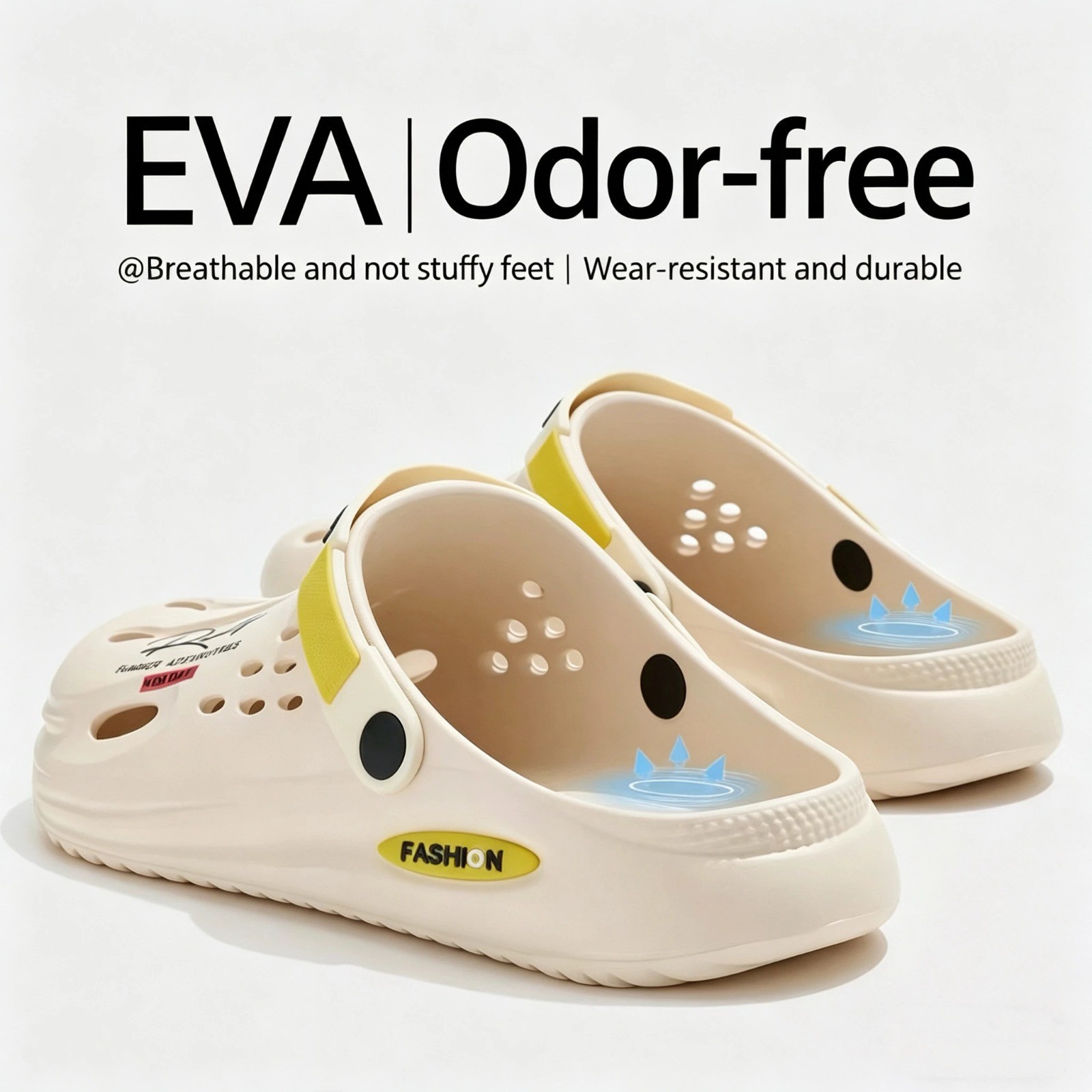 Sandalias Hombre Verano Tipo Zuecos Slip On Playa Cómodas y Ligeras