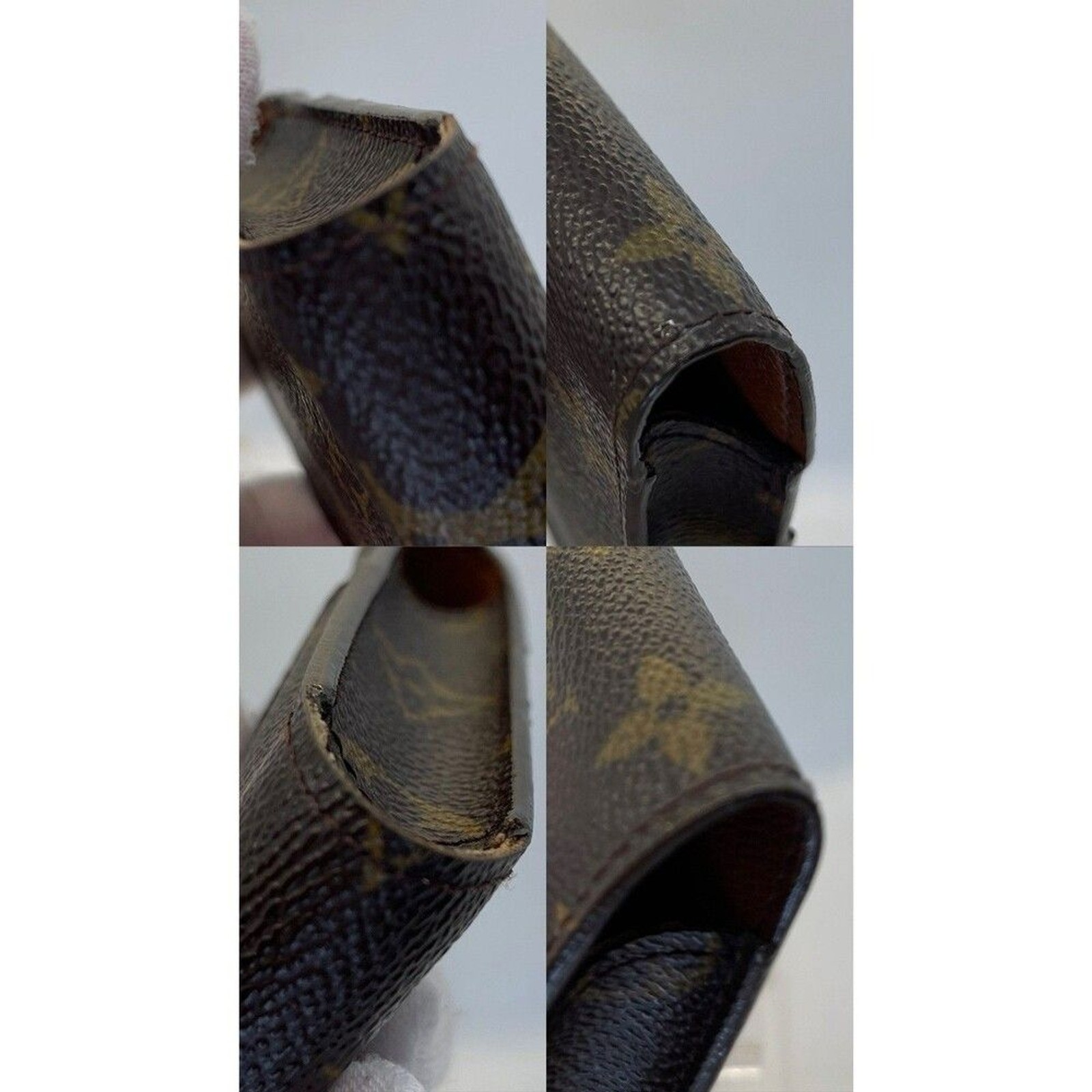 Louis Vuitton Monogram Cigarette Tobacco Case Brown w/ Dust Bag – Authentic/78
