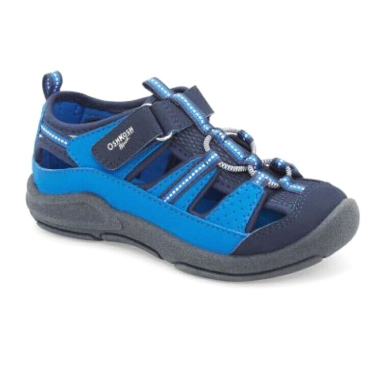 OshKosh B’Gosh TODDLER BOYS EVERPLAY SANDALS BLUE, RED, GREEN 5 6 7 8 9 10 11 12