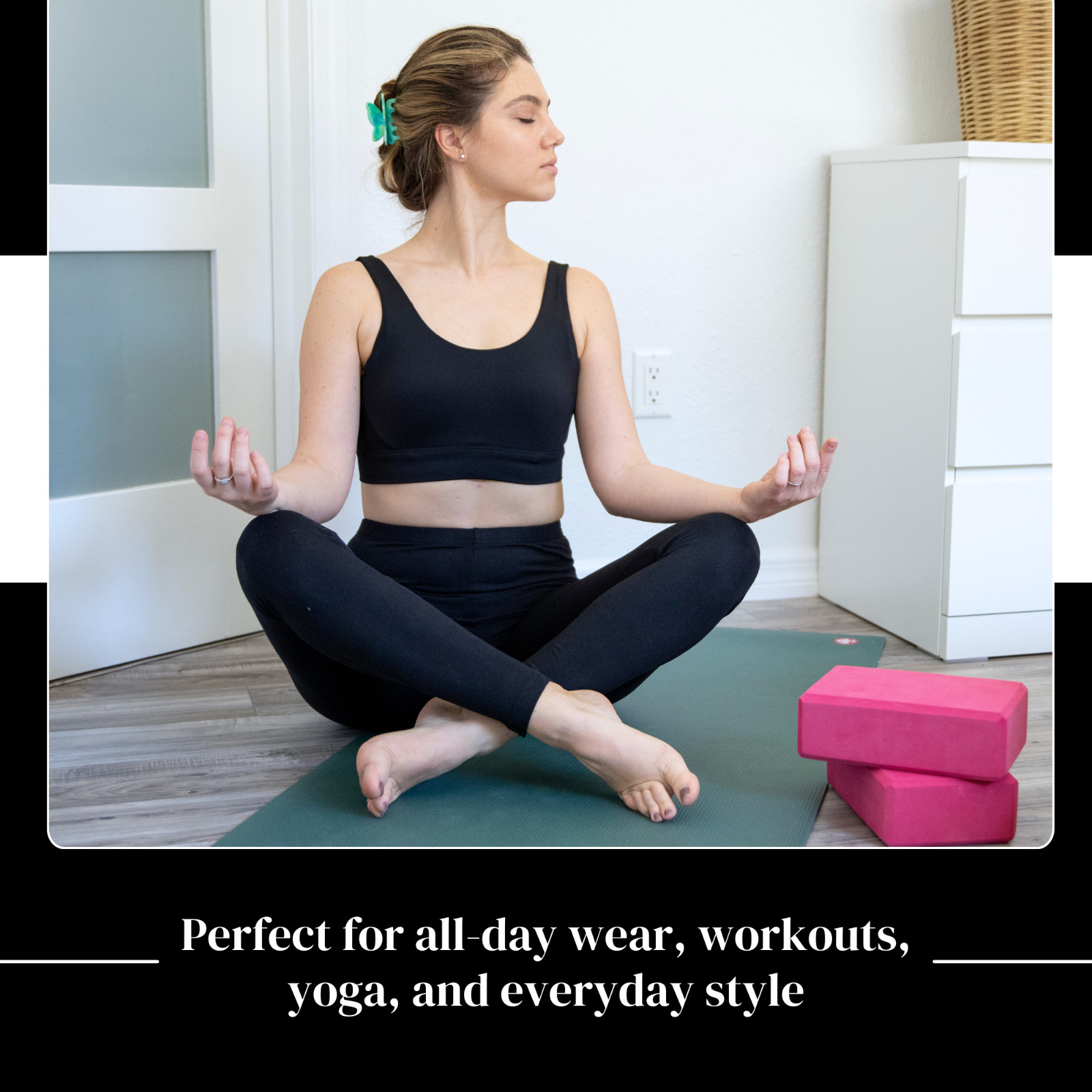 [3 Pack] Leggings for Women Athletic Yoga Casual Lounge Pants Buttery Soft Feel