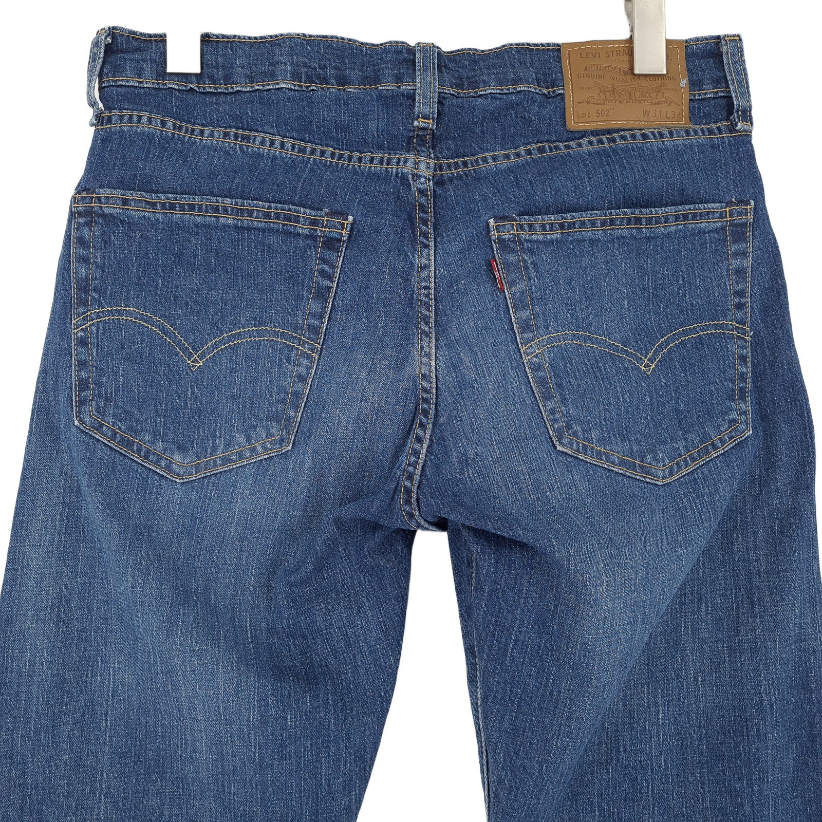 Levi’s Jeans 502 Men Stretch Regular Tapered Hp0 Size W31 L34