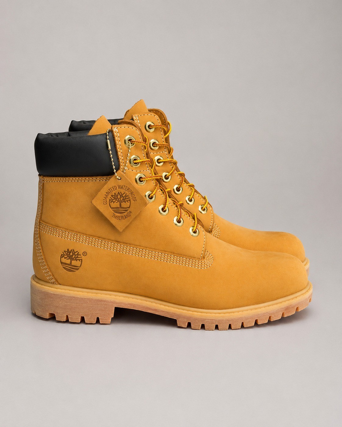 Timberland Men’s 6-Inch Premium Waterproof Boots – Wheat Nubuck