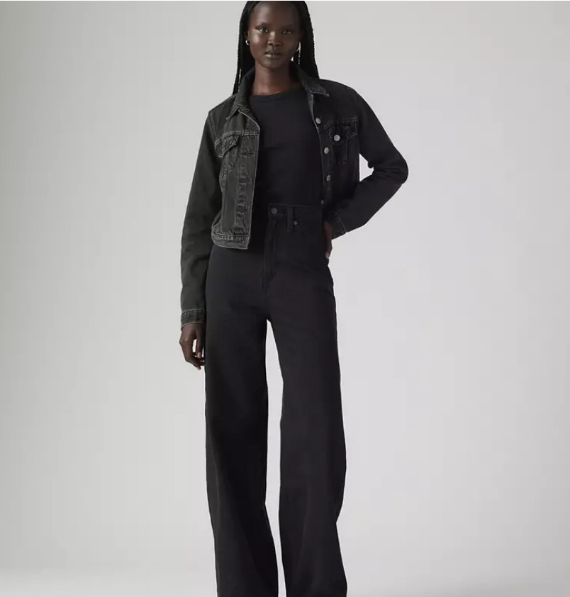 Levi’s Cinch Baggy Women’s Jeans / Capturing Moments – Black