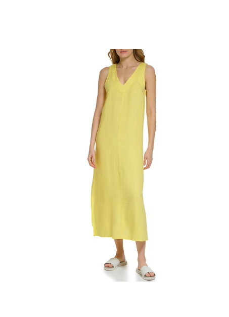 DKNY Linen Blend Maxi Dress- Asst colors & sizes