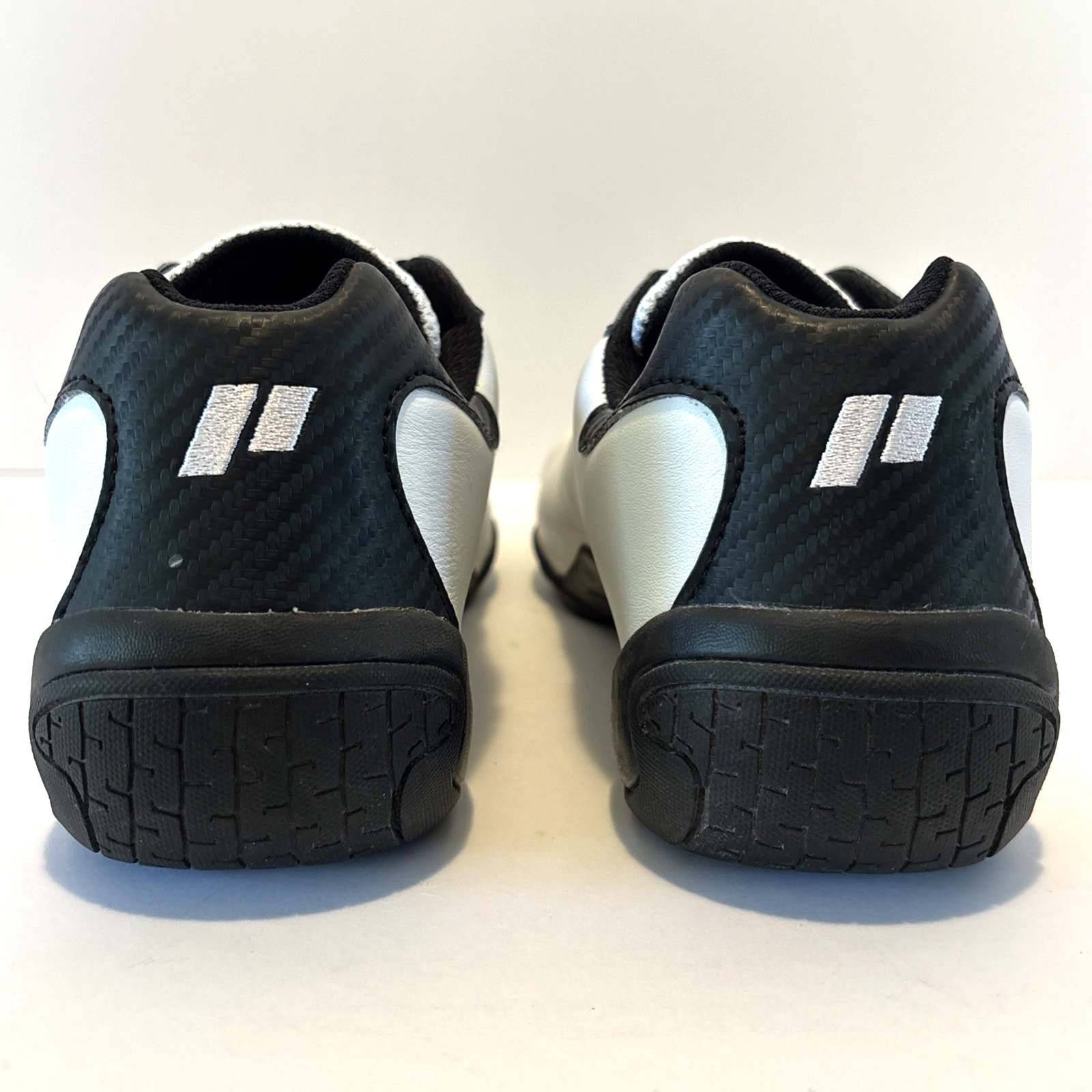 Piloti Driving Shoes Camaro ZLE Limited Edition Mens US 9 White/Black Chevrolet