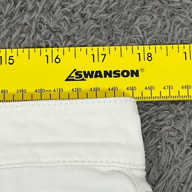 J.Jill Pants Womens 12 Crop Authentic Fit White Stretch 98% Cotton 2% Elastane