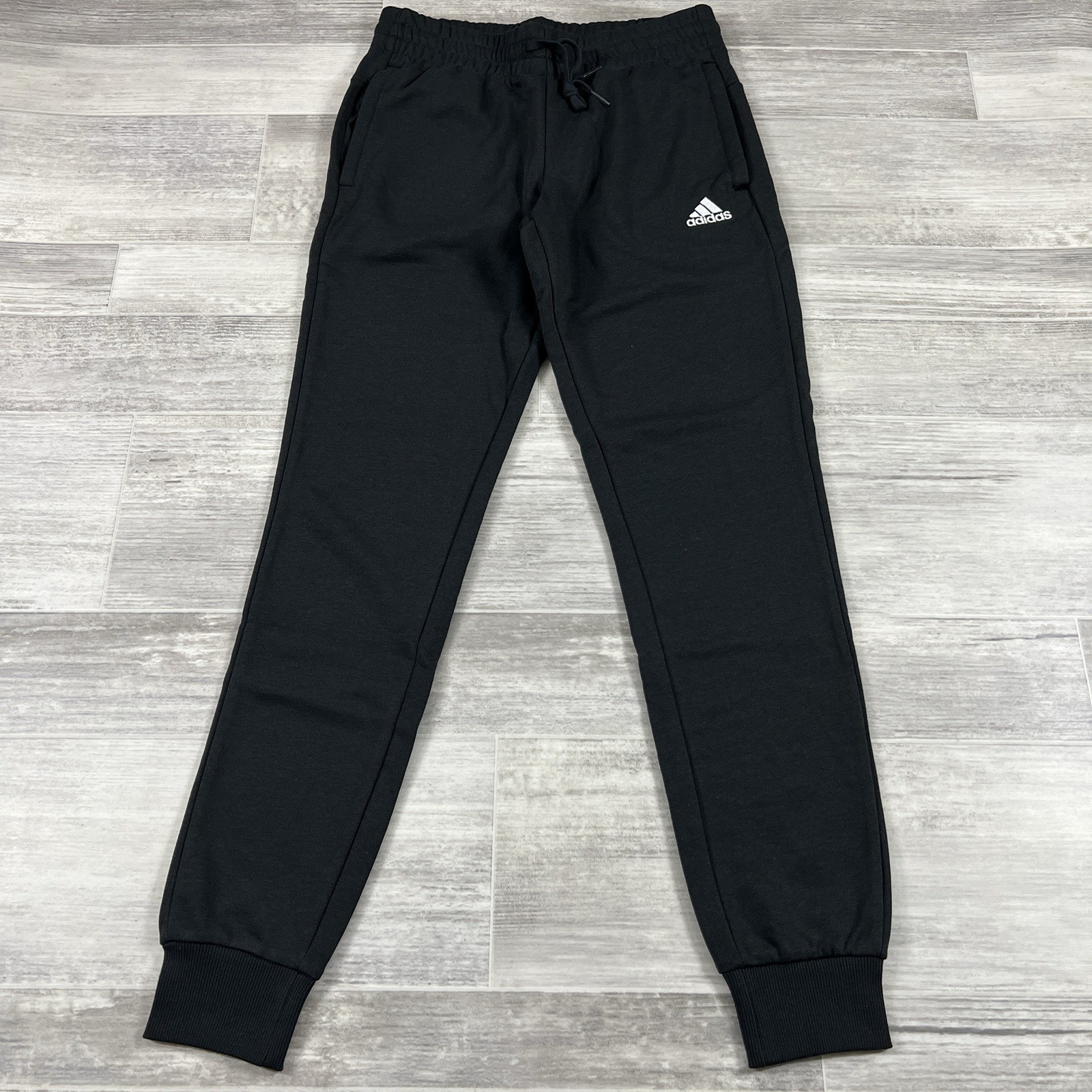 Adidas Women’s XS Essentials Lineage French Terry Slim Tapered Leg Black GM5526
