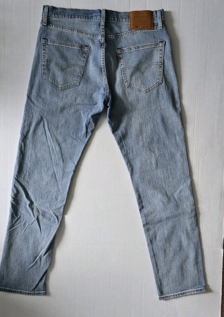 Levi’s 502 Tapper Fit Premium Big “E” Light Wash 34×32